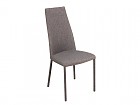 Conjunto mesa blanca lacada y 4 sillas tapizadas