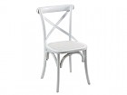 Conjunto mesa extensible y 4 sillas cruceta blancas