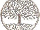 Adorno pared árbol de la vida en madera decapada