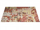 Alfombra beige formas variadas 240x170 cm