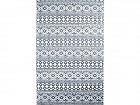 Alfombra dormitorio rectangular de algodón hecha a mano