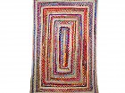 Alfombra multicolor rectangular 120x180