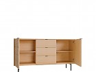 Aparador de madera con puertas y cajones 