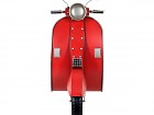 Aplique de pared moto vespa frontal rojo