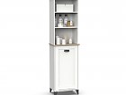Armario columna vintage color blanco