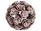 Bola decorativa con rosas