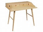 Escritorio bureau de madera de roble y mdf