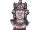 Busto de Buda de resina en colores