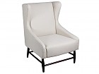 Sillón de lino y madera de pino