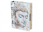 Caja libro imagen Buda con apertura de seguridad