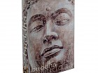 Caja libro Buddha forrado de tela