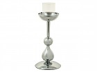 Candelabro plateado