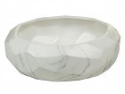 Centro cerámica mármol 35x35x11 cm