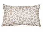 Cojin abc beige 30x50 cm