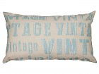 Cojín Vintage aqua 30x50 cm