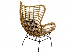 Conjunto jardín 2 sillones con reposapiés y mesita