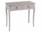 Consola antigua shabby chic 2 cajones