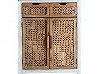 Consola armario rústica de madera abeto