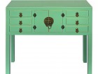 Consola madera diseño oriental  92x26cm