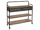 Consola madera y metal Metro