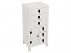 Mueble cajonero blanco estilo oriental Ming