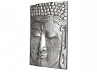 Cuadro Buda Plata 80x120 cm