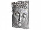 Cuadro Buda plata 70x100 cm