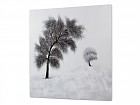 Cuadro óleo árbol 80X80 cm A