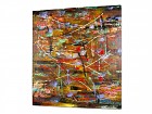 Cuadros óleo abstracto 120x120 cm