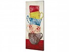 Cuadro 4 tazas colores