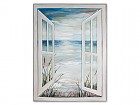 Cuadro óleo ventana