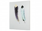Cuadro dos plumas