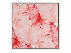 Cuadro hojas rojas