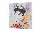 Cuadro retrato Audrey Hepburn