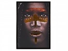 Cuadro digital pintado mujer africana