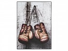 Cuadro guantes boxeo