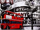 Cuadro de impresión digital Londres Grunge