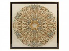 Cuadro mandala dorado