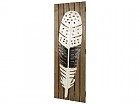 Cuadro pluma de metal A