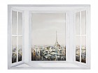 Cuadro ventana París grande