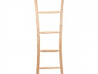 Escalera decorativa rústica madera de teka 