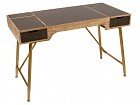 Mesa escritorio tapizada estilo vintage