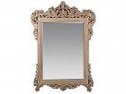 Espejo de diseño clásico con marco decorado