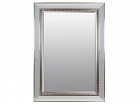 Espejo con marco plata efecto gotas