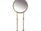 Espejo de mesa patas animal de hierro dorado