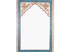Espejo oriental de pared marco floral
