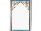 Espejo oriental de pared marco floral