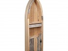 Estantería madera rústica forma barco