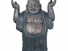 Estatua Buda gordo para exterior de magnesia