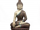 Estatua de Buda bhumisparsha en resina 